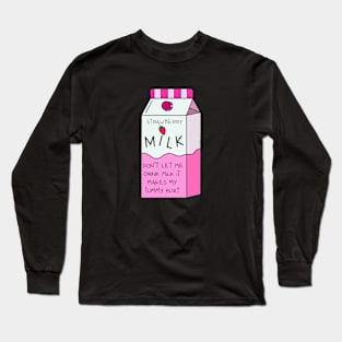 Cute Strawberry Milk Long Sleeve T-Shirt